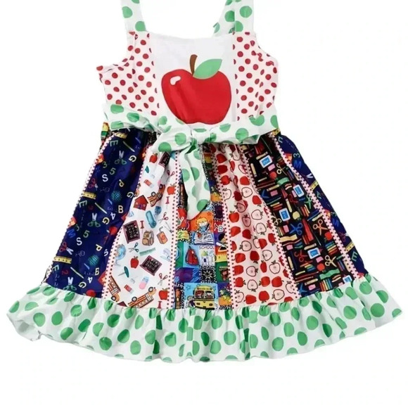 small shop Other - Small shop Polka Dot Apple back to school Girls back to school NWT 9/10